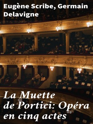 cover image of La Muette de Portici